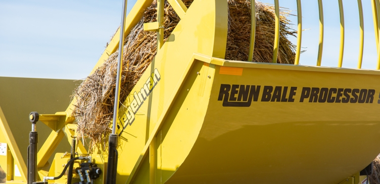 Degelman Renn Bale Processor